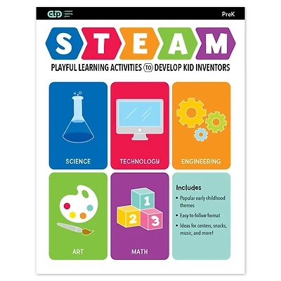 Creative Teaching Press® STEAM Learning Activities, Grade PreK