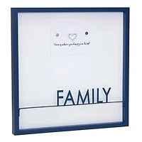 Blue Family Memo Board