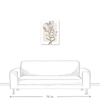 Simple Floral Still I 20" x 24" Canvas Wall Art