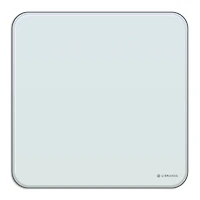 U Brands Frameless White Frosted Magnetic Cubicle/Wall Glass Dry-Erase Board