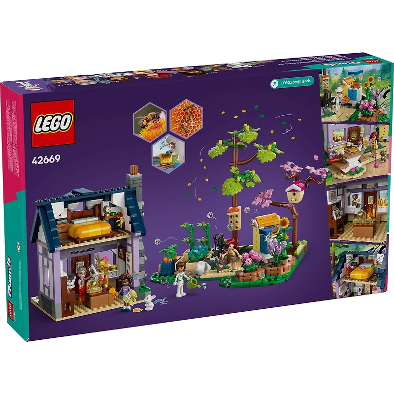 LEGO® Friends Beekeepers’ House and Flower Garden Building Kit 42669