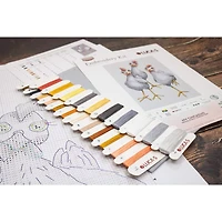Luca-S My Chickens Counted Cross-Stitch Kit
