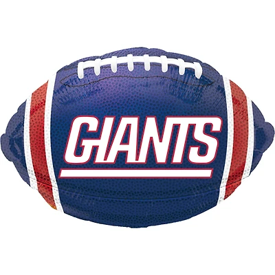 17" New York Giants Football Foil Balloon