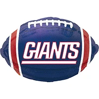 17" New York Giants Football Foil Balloon