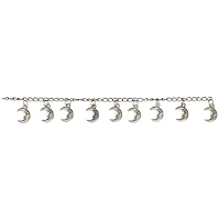 12 Packs: 9 ct. (108 total)  Silver Metal Moon Charms, 16mm by Bead Landing™