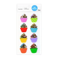 Shaker Cupcake Stickers by Recollections™