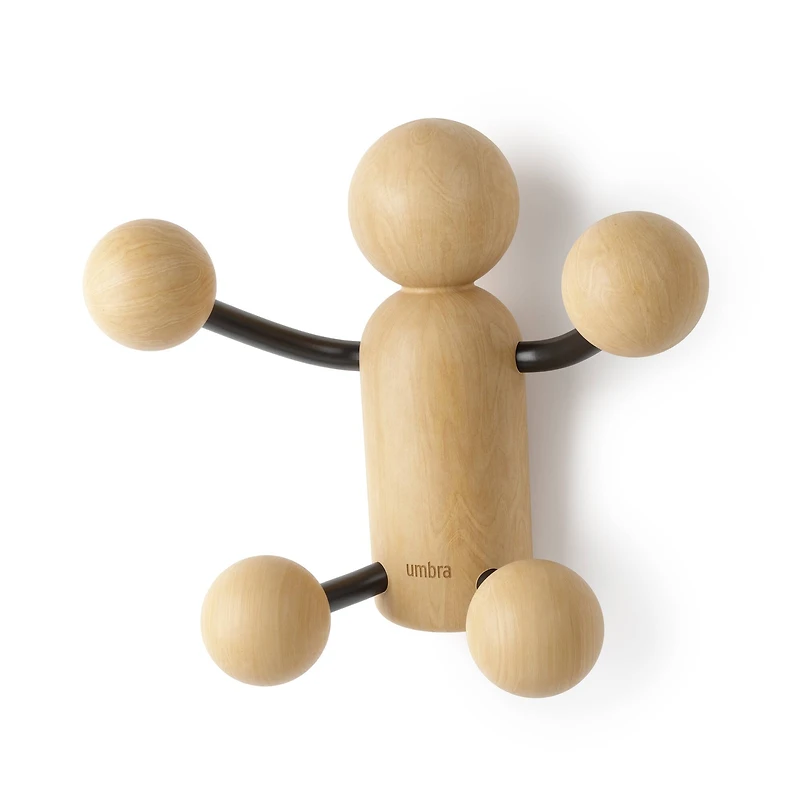 Umbra Light Brown Woody Wall Hook