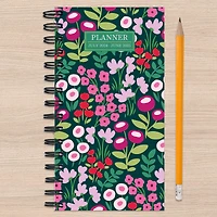 TF Publishing 2025 Floral Burst Small Weekly Monthly Spiral Planner