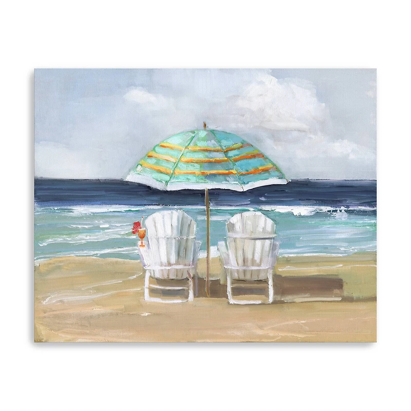 Two's Cpmpany Canvas Giclee