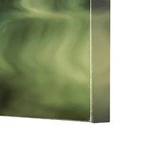 Elephant & Monks Walking Meditation Glossy Canvas Art