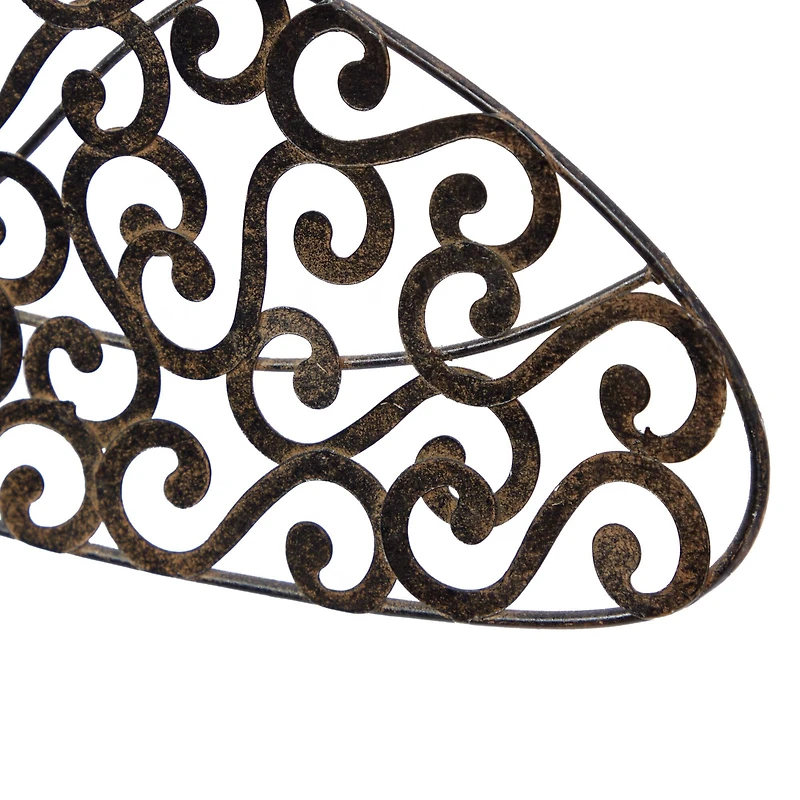 Brown Dragonfly Metal Rustic Wall Decor