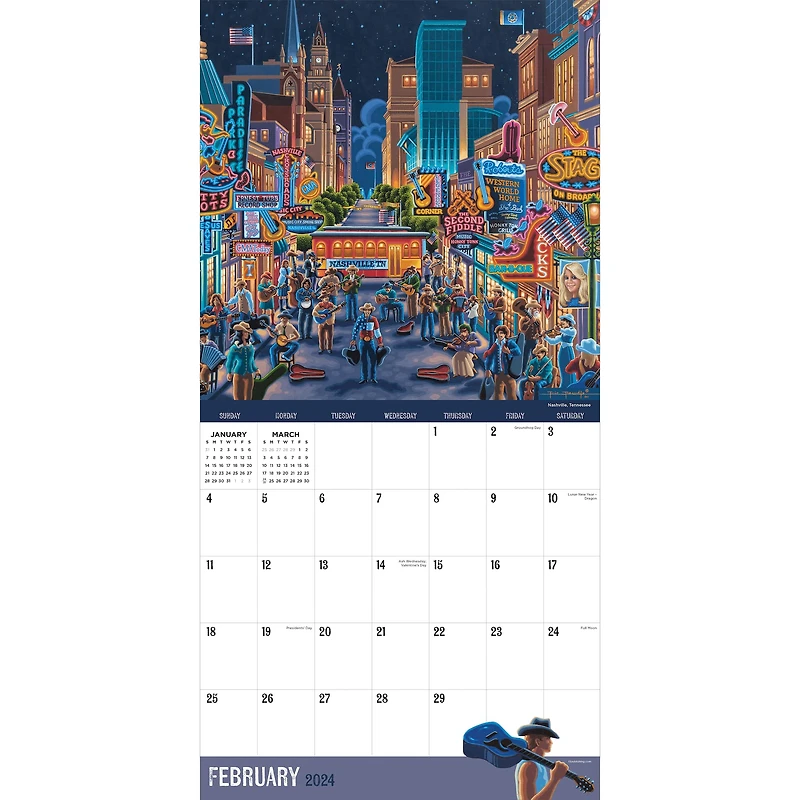 TF Publishing 2024 Scenes from the Midwest Wall Calendar