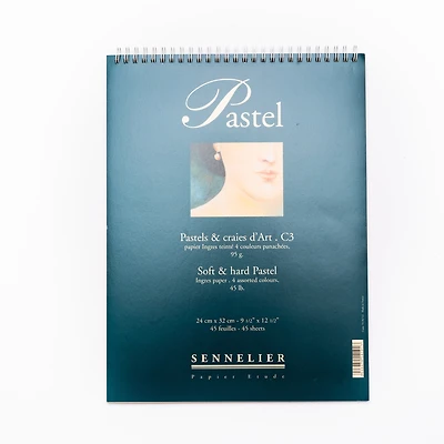 Sennelier Pastel Paper Pad, 6.25" x 12.5"