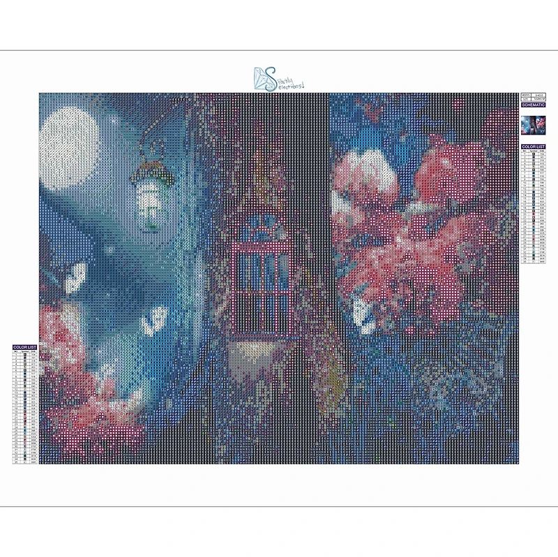 Sparkly Selections Pixie Tree House Diamond Painting Kit