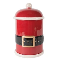 DII® 10" Santa Belt Pet Treat Canister