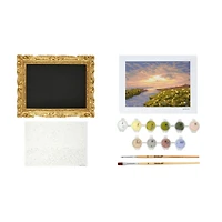 Sunset Field Paint-by-Number Framed Mini Kit by Artist's Loft®