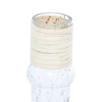 The Novogratz 16" Clear Glass Coastal Vase