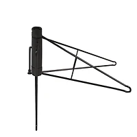 7.5ft. Pre-Lit Real Touch™️ Canyon Pine Artificial Half Wall Christmas Tree, Clear Lights