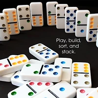 Toy Time Mexican Dominos Train Style Set