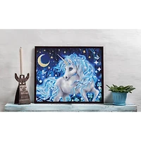 Diamond Dotz® Intermediate Moonlight Unicorn Diamond Painting Kit