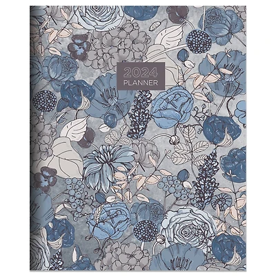 2024 Blooms of Blue Monthly Planner