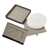 Honey Can Do Gray Window Storage Boxes, 2ct.