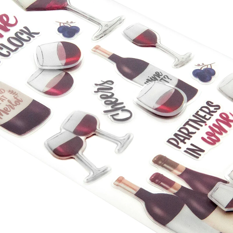 Red Wine Stickers by Recollections™
