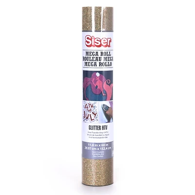 Siser® Glitter Heat Transfer Vinyl Mega Roll
