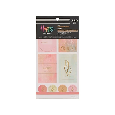 The Big Happy Planner® Textured Canvas Sticker Book