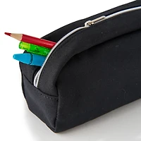 6 Pack: Black Canvas Pouch by Artist's Loft™