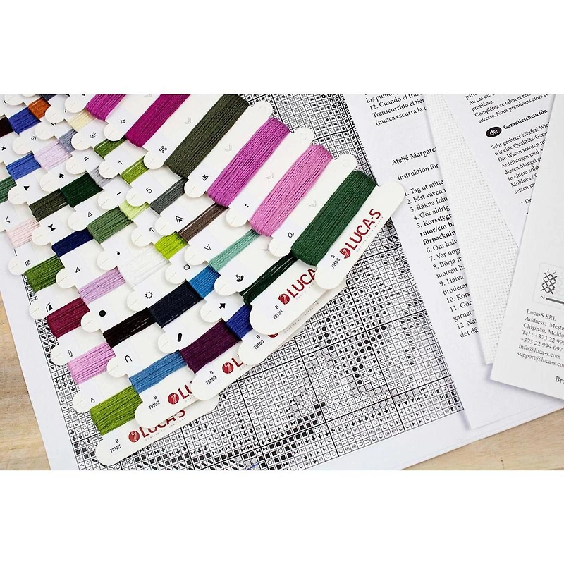 Luca-s Nature’S Poetry Counted Cross Stitch Kit