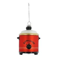 4.25" Slow Cooker Glass Ornament by Ashland®