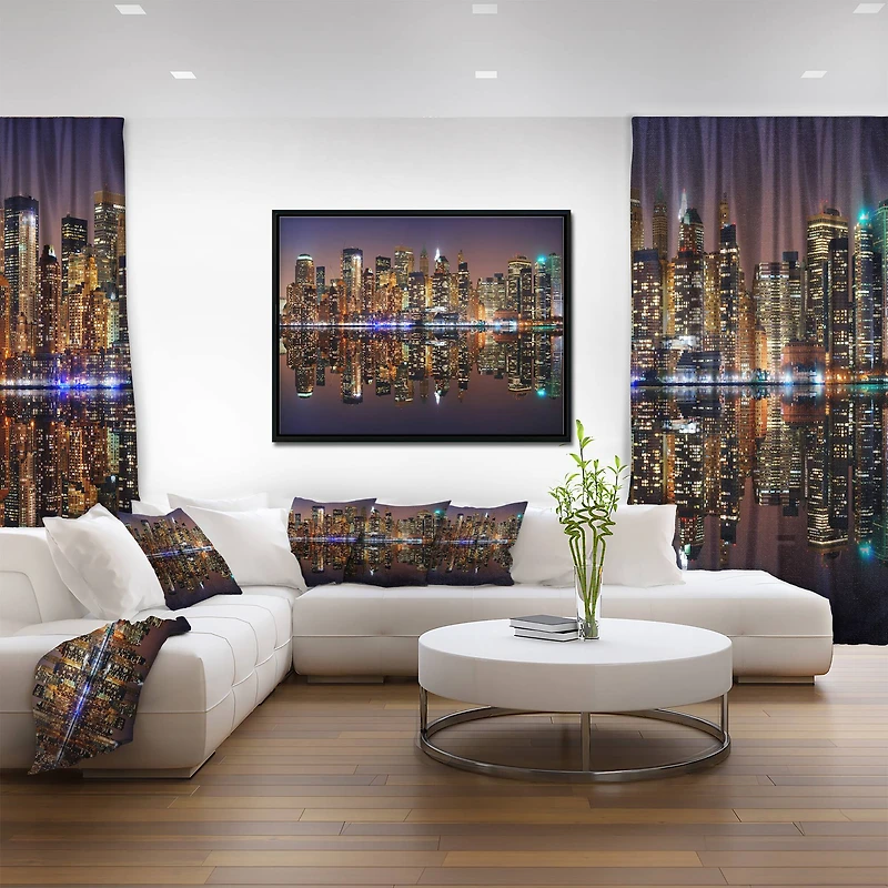Designart - City of Manhattan Panorama