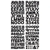 Block Alphabet & Number Stickers by Recollections