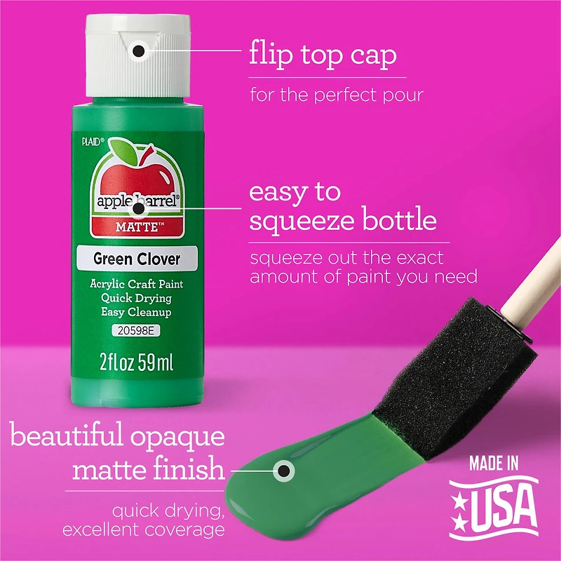 Apple Barrel® Acrylic Holiday Paints & Mod Podge 32 Piece Set