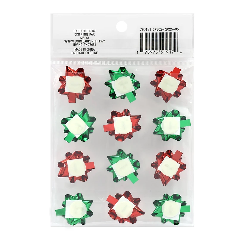 Red & Green Bow Stickers by Recollections™