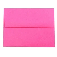 JAM Paper A2 Ultra Fuchsia Hot Pink Invitation Envelopes, 50ct.