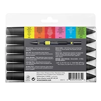 Winsor & Newton® ProMarker™ Vibrant Tones 6 Marker Set