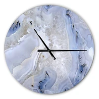 Designart Agate Stone Wall Clock