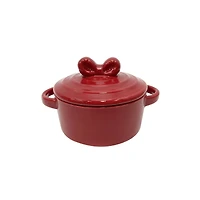 Mini Red Ceramic Cocotte by Makery™