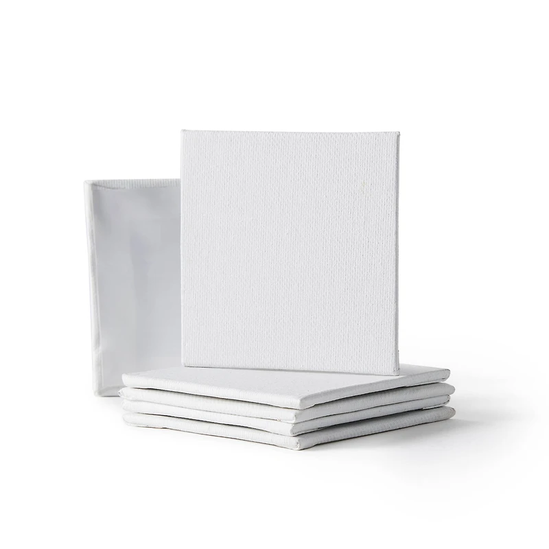 6 Pack 3" x 3" Mini Canvas Panels by Artist's Loft™ Necessities
