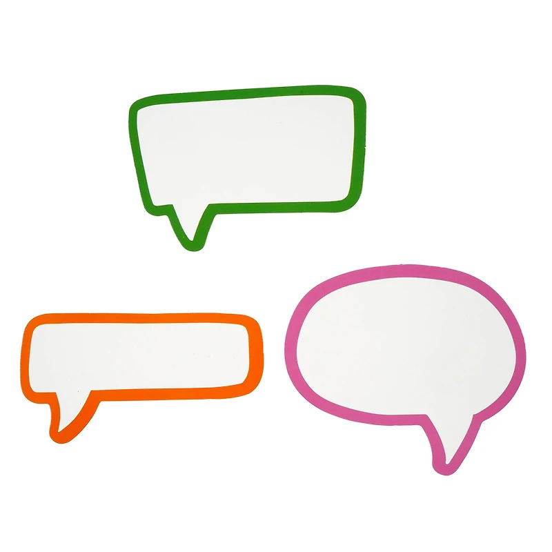B2C™ Mini Die Cut Speech Bubble Accents, 24ct.