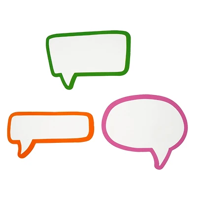 B2C™ Mini Die Cut Speech Bubble Accents, 24ct.