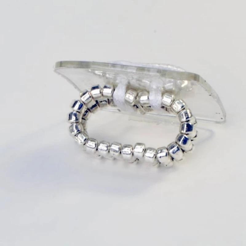 JAM Paper Silver Design Ring, 2ct.