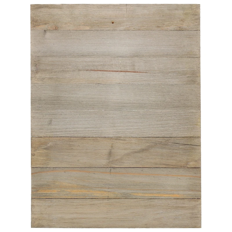 Hampton Art™ 12" x 16" Rustic Wood Panel