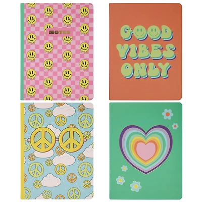 6" x 8" Smiley Notebook Set by Fab Finds