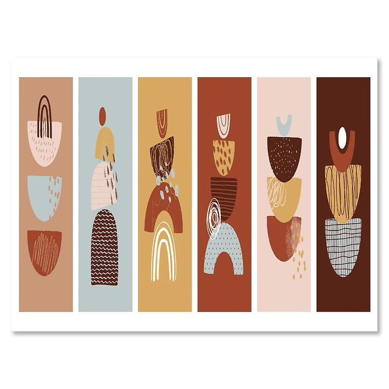 Designart - Minimalistic Compostion of Organic Shapes II