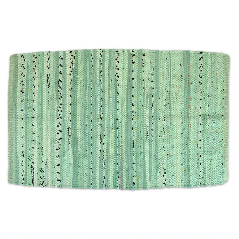 DII® Multi Mint Rag Rug, 20" x 31.5"