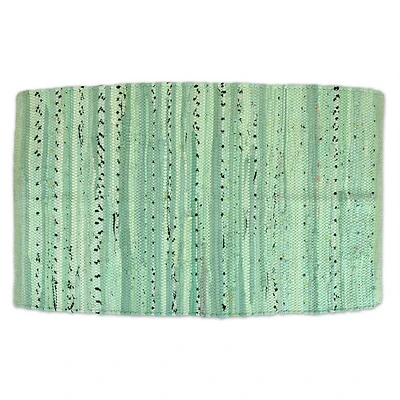 DII® Multi Mint Rag Rug, 20" x 31.5"