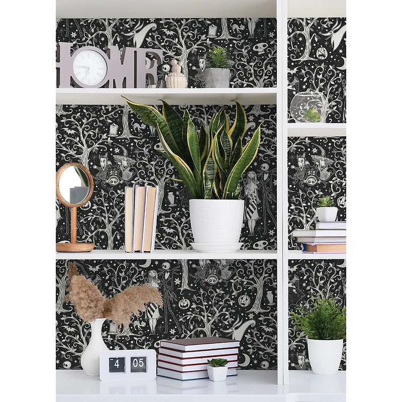 RoomMates Disney® Tim Burton's The Nightmare Before Christmas Forest Peel & Stick Wallpaper